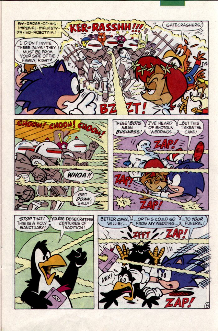 Sonic - Archie Adventure Series January 1995 Page 8